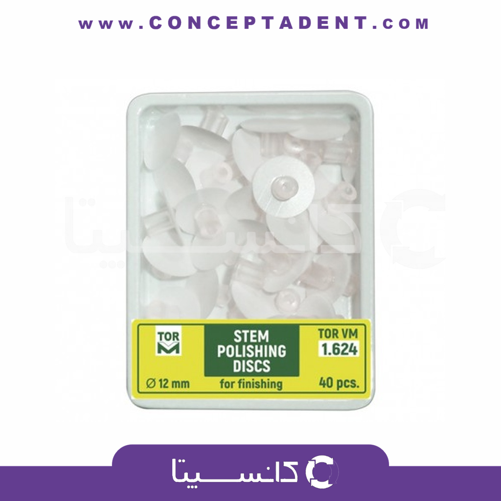 دیسک پرداخت بدون مرکز تک رنگ Tor VM – 12mm