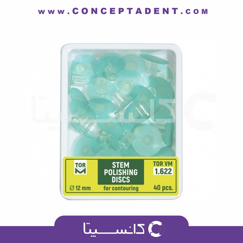 دیسک پرداخت بدون مرکز تک رنگ Tor VM – 12mm