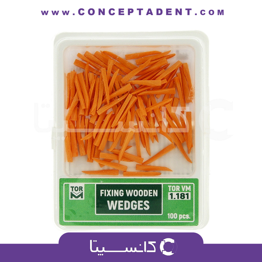 وج آناتومیک تک رنگ – Fixing Wooden Wedges