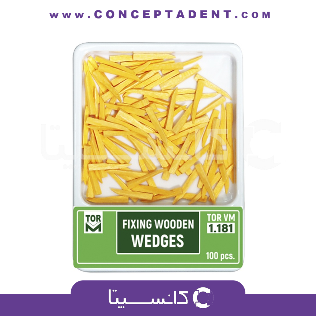 وج آناتومیک تک رنگ – Fixing Wooden Wedges