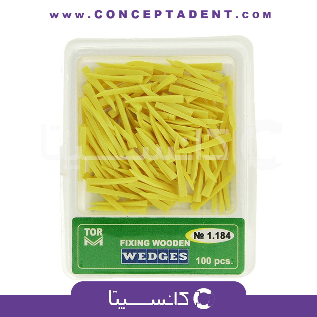 وج آناتومیک تک رنگ – Fixing Wooden Wedges