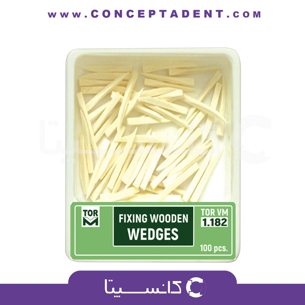 وج آناتومیک تک رنگ – Fixing Wooden Wedges