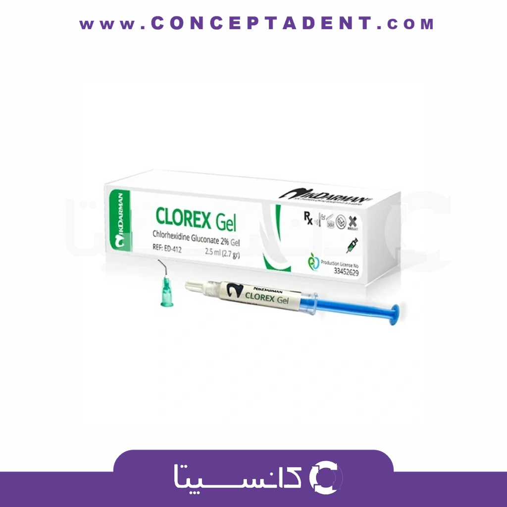 ژل کلرهگزیدین 2٪ – Clorex Gel Chlorhexidine Gluconate 2%