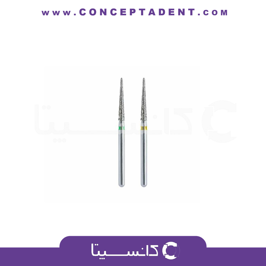 فرز الماسی مدل سوزنی توربین 5 عددی – Dental Diamond Burs Needle 858