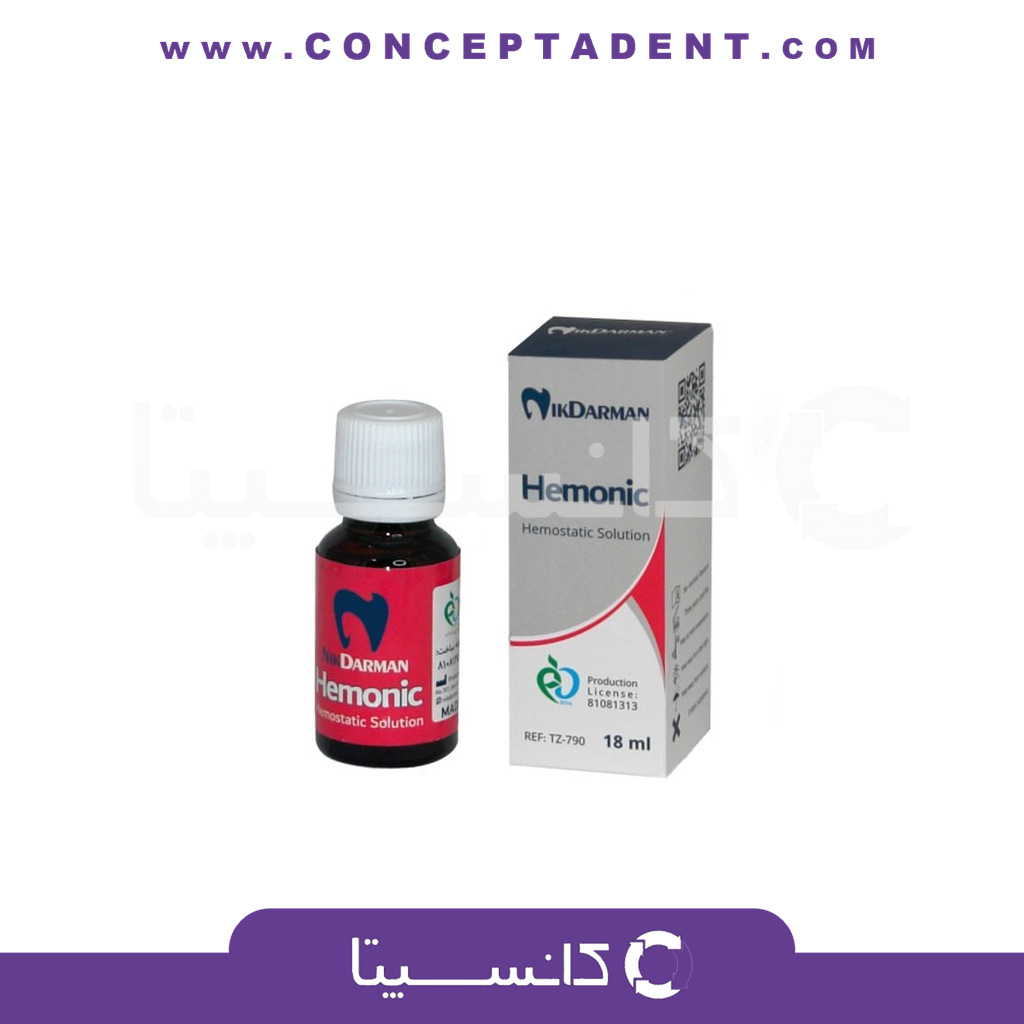 محلول انعقاد خون 18 میل – Hemonic Hemostatic Solution 25%