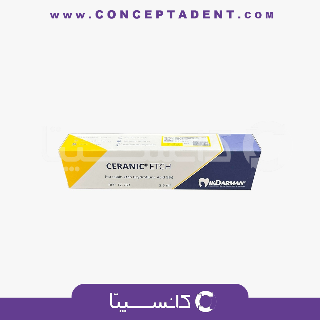 اسیداچ پرسلن نیک درمان – Nik Darman Ceramic Etch