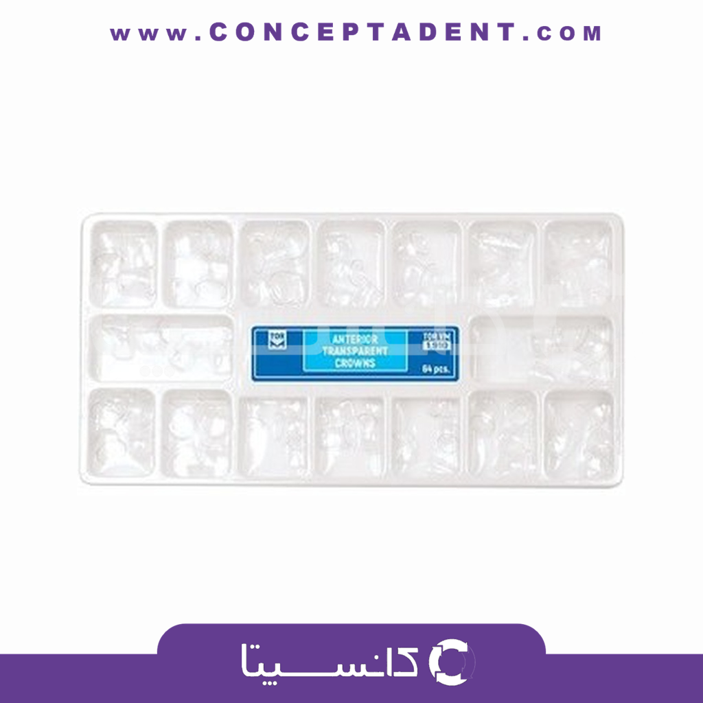 کیت روکش شفاف Deciduous Transparent Crowns 1.912