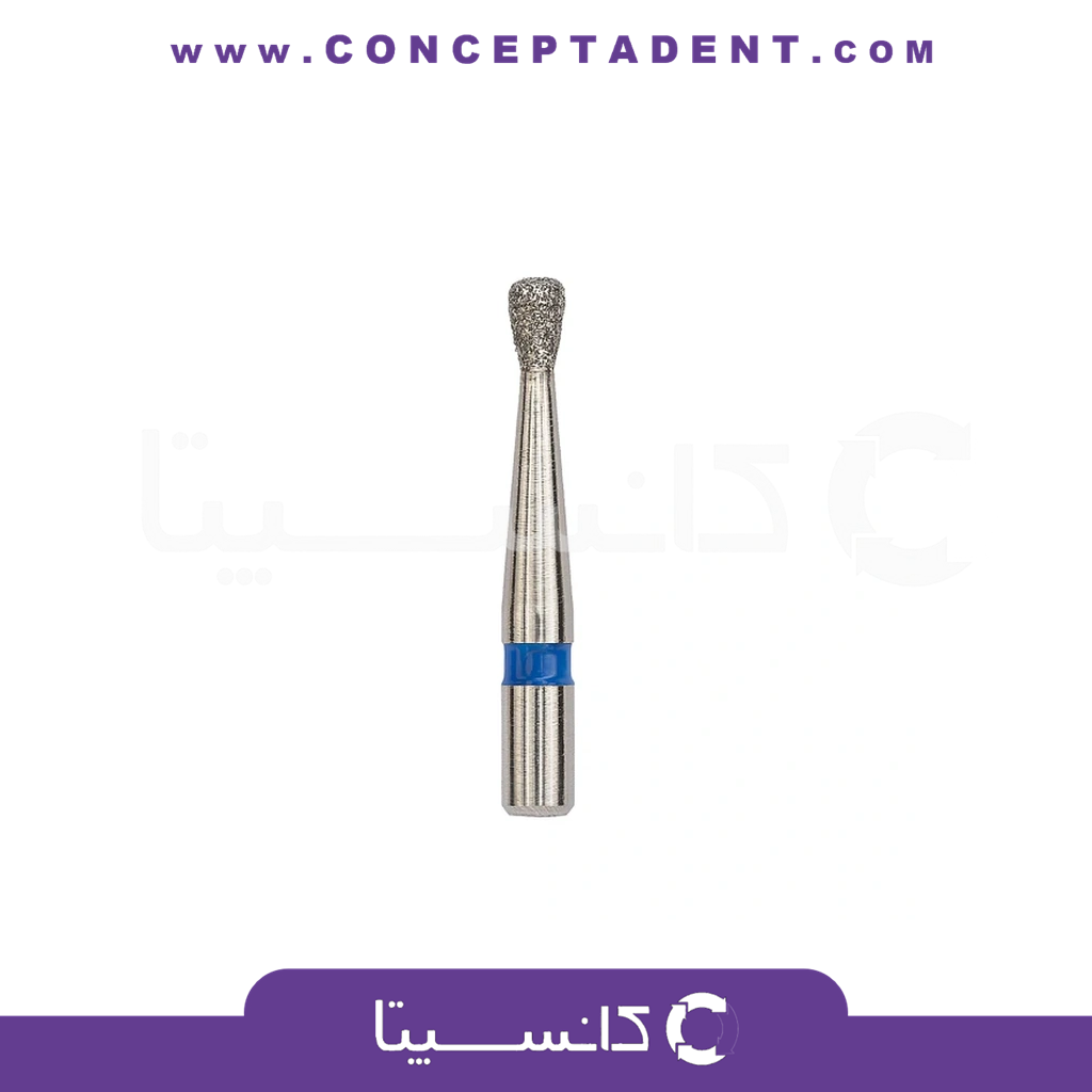 فرز الماسی مدل مخروطی معکوس فرم 010 – Inverted Conical Dental Diamond Bur 805
