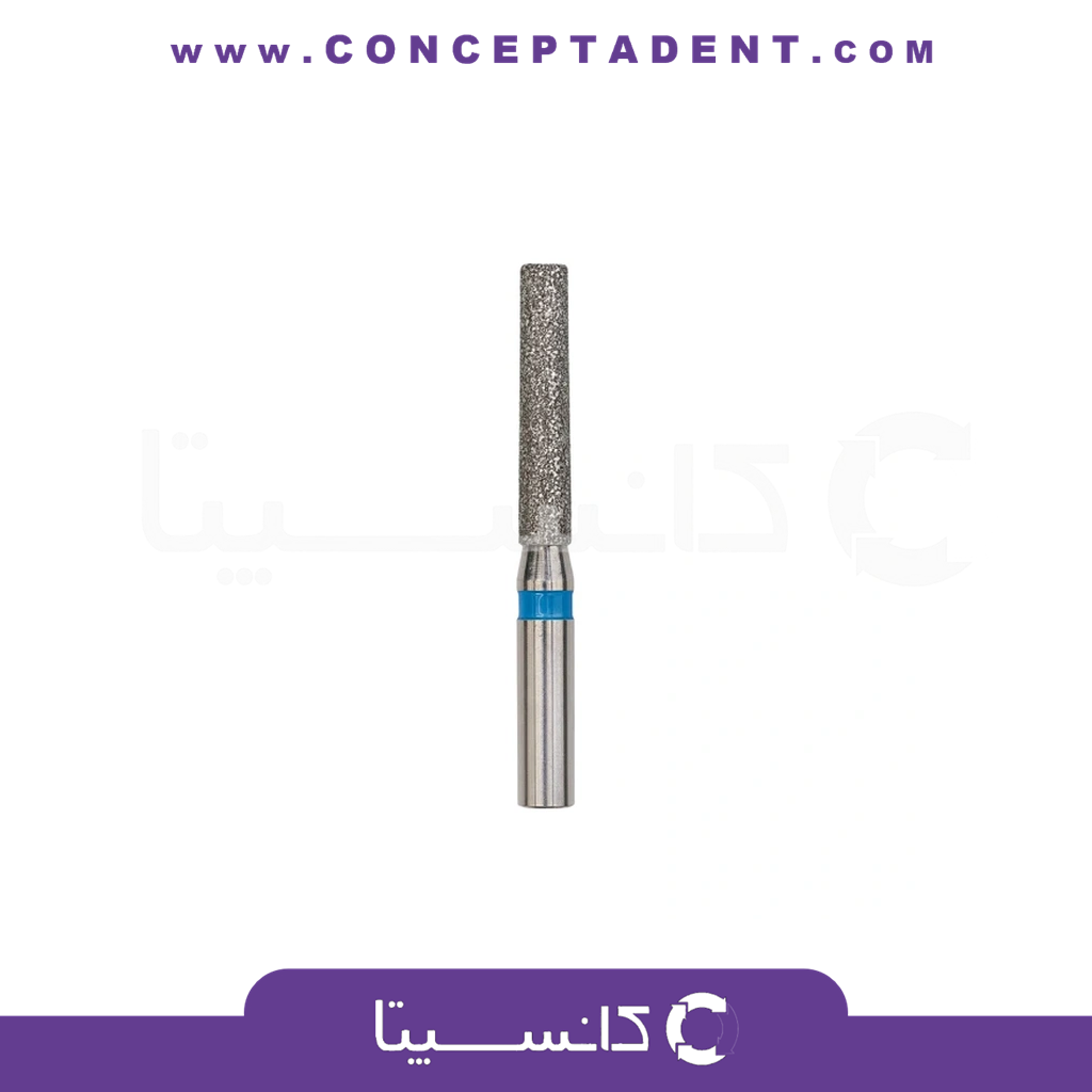 فرز الماسی مدل استوانه ای ته صاف توربین فرم 111 – Dental Diamond Burs Flat End Cylinder 837