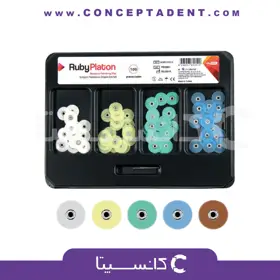 کیت دیسک پرداخت کامپوزیت 40 عددی Polishing Discs برند incidental – 40 pcs Composite Polishing Discs Kit