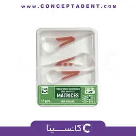 نوار ماتریس شفاف خود چسب مولر – Transparent Contoured Self Adhesive
