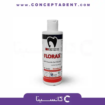 ژل فلوراید اسیدی 1.23% Florax – نیک درمان آسیا