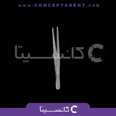 پنس مستقیم نوک باریک – Dissecting Tweezer