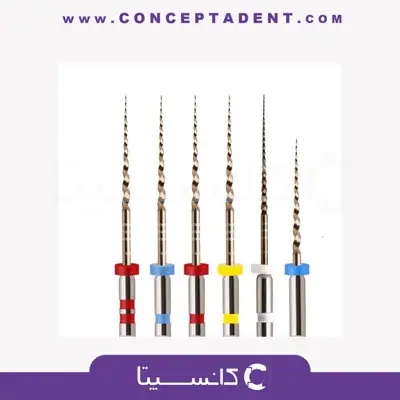 فایل روتاری بلو مدل KUV تیپر 4% – 4% KUV Rotary File