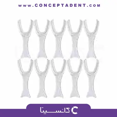 دهان بازکن یک طرفه یک سر (ست دو عددی) 161C نیمه و Half برند پارس اکسیر – One-Sided Mouth Opener (2-Piece Set) 161C