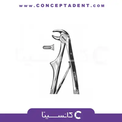 فورسپس ریشه کش پایین اطفال - Pediatric Lower Roots Forceps دنتال دیوایس – Dental Devices Pediatric Lower Roots Forceps