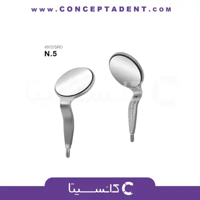 سرآینه دایره‌ای رادیومی دو طرفه – Double-Sided Mirror Handle