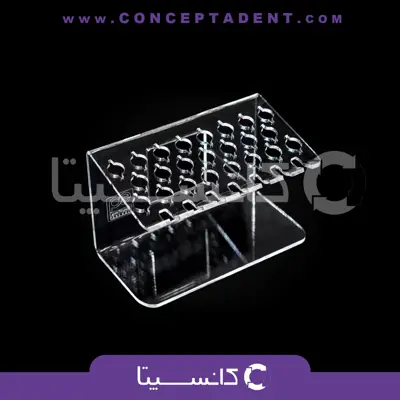 استند کامپوزیت 30 خانه شفاف پارس اکسیر – Transparent 30-Cell Composite Stand