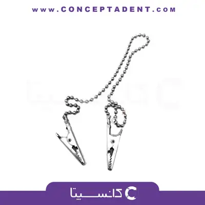 گیره پیش بند دنتال دیوایس – Dental Bib Clip Dental Devices
