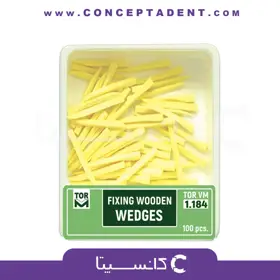 وج اناتومیک تک رنگ 100 عددی TorVM – Anatomical Wedge Single Color 100 pcs TorVM