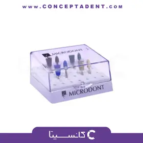 کیت مولت آمالگام 8 عددی – Dental Amalgam Polishers Kit