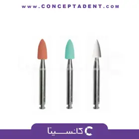 مولت پرداخت کامپوزیت شکل شعله شمعی کوچک 5 عددی – Finishing Composite Polisher