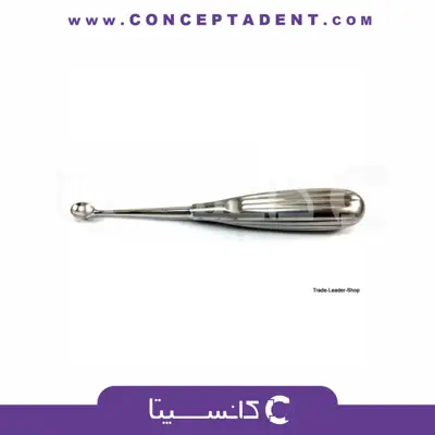 کورت قاشقی شماره 4 – Spoon Surgical Curette Fig.4