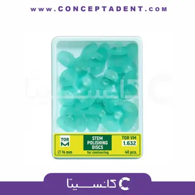 دیسک پرداخت بدون مرکز تک رنگ Tor VM – 14mm