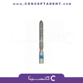 فرز الماسی مدل مخروطی ته گرد توربین فرم 290 – Dental Diamond Burs 879