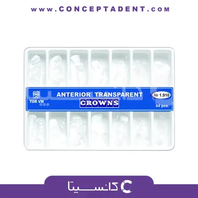 کیت روکش سلولوئیدی آناتومیک قدامی ۱.۹۱۰ برند TorVM