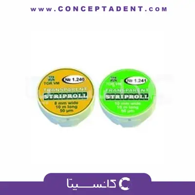 نوار سلولوئیدی شفاف رولی – Transparent Striproll