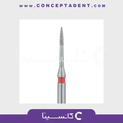 فرز الماسی سوزنی کوتاه توربین 5 عددی – Dental Diamond Burs 889L