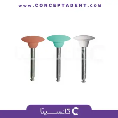 مولت پرداخت کامپوزیت شکل دیسکی محدب 5 عددی – Finishing Composite Polisher