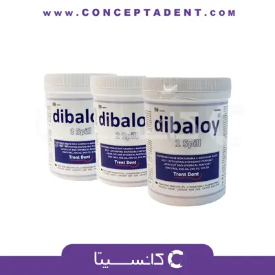 امالکپ دیبالوی 50 عددی Trent Dent – 50-Piece Dibaloy Amalgam Cap by Trent Dent