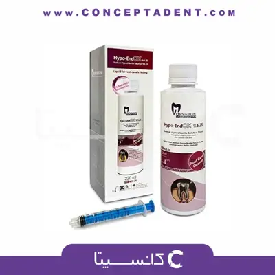 محلول هیپوکلریت سدیم 25/5% – Hypo Endox hypochlorite sodium