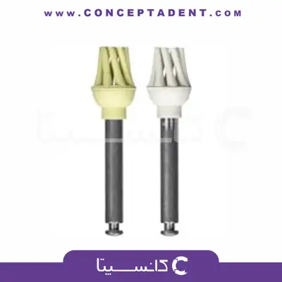 برس پالیش کامپوزیت اوکلوزال Jiffy Natural – Jiffy Natural Composite System Oclusal Twirl Refills