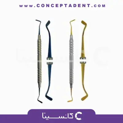 قلم کامپوزیت دوخم هالو(طلایی و آبی پلاسما) کاریزما – Charisma Dual Curved Halo Composite (Gold and Blue Plasma)