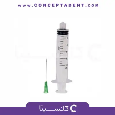 سرنگ لوئرلاک سه تکه با سرسوزن تیز – سوپا