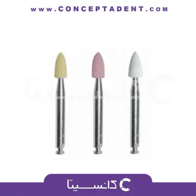 مولت پرسلن یونیورسال شکل شعله شمعی کوچک 5 عددی – Universal Silicone Polisher