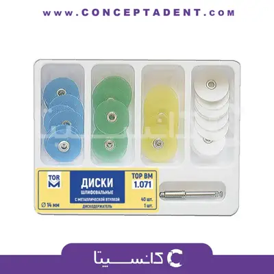 دیسک پرداخت مرکزدار تک رنگ Tor VM – 14mm