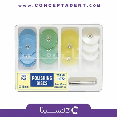 دیسک پرداخت مرکزدار تک رنگ Tor VM – 14mm