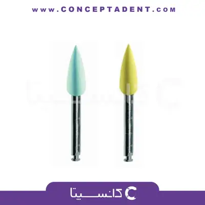 مولت پالیش کامپوزیت میکروفیل شکل شعله شمعی بزرگ 5 عددی – MicroFill Composite Polisher
