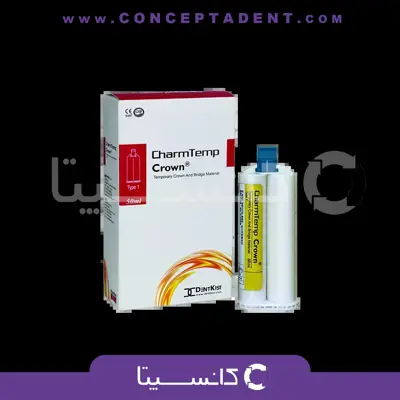 ماده ساخت روکش و بریج موقت دنتکیست – CharmTemp Crown