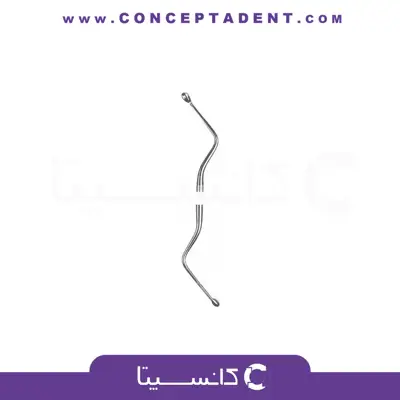 کورت قاشقی شماره 3 – Spoon Surgical Curette Fig.3