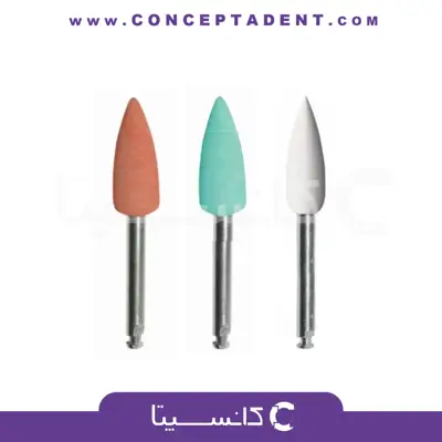 مولت پرداخت کامپوزیت شکل شعله شمعی بزرگ 5 عددی – Finishing Composite Polisher