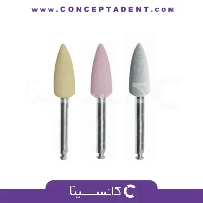 مولت پرسلن یونیورسال شکل شعله شمعی بزرگ 5 عددی – Universal Silicone Polisher