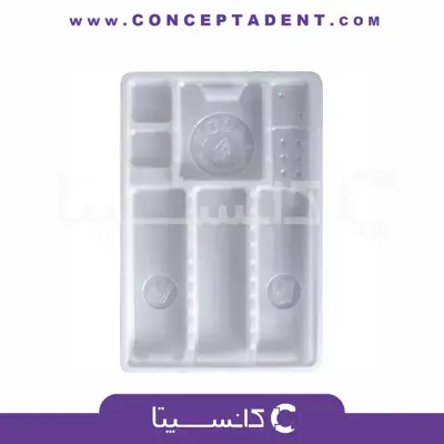 سینی یکبار مصرف دندانپزشکی زلال طب – Disposable Dental Tray Zolal Teb