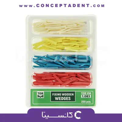 وج آناتومیک چهار رنگ – Fixing Wooden Wedges 1.083