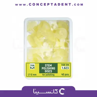 دیسک پرداخت بدون مرکز تک رنگ Tor VM – 12mm