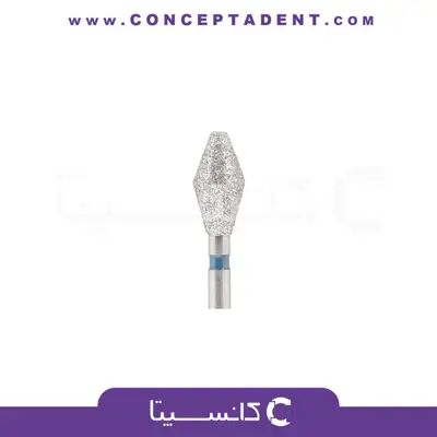فرز الماسی مدل بشکه ای توربین 2 عددی – Dental Diamond Burs 811L